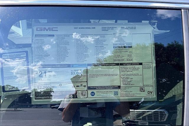 2027 GMC Acadia Denali
