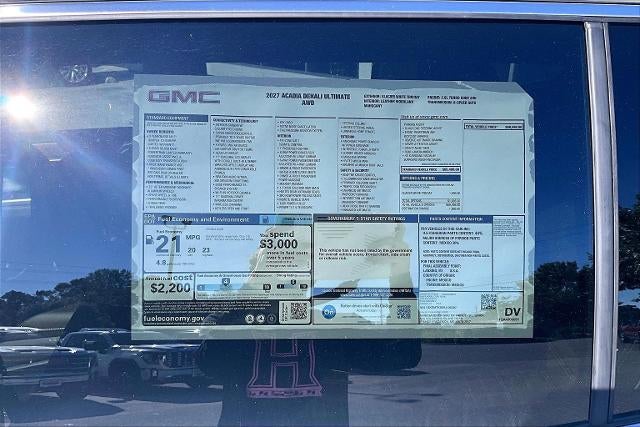 2027 GMC Acadia Denali Ultimate