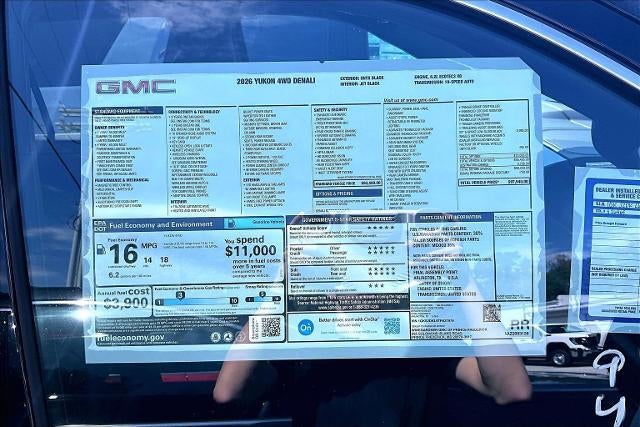 2026 GMC Yukon Denali