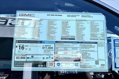2026 GMC Yukon Denali