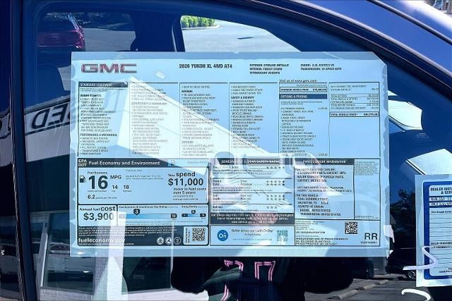 2026 GMC Yukon XL AT4