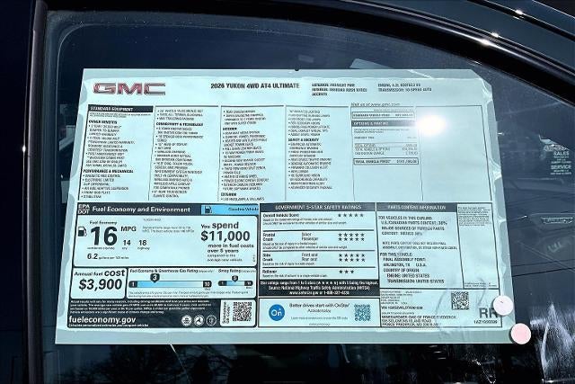 2026 GMC Yukon AT4 Ultimate