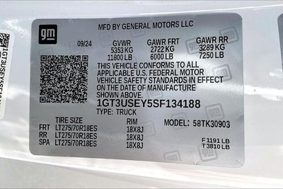 2025 GMC Sierra 3500 HD Pro