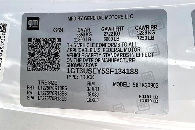 2025 GMC Sierra 3500 HD Pro