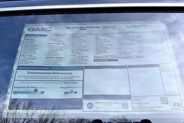 2026 GMC Sierra 2500 HD Denali