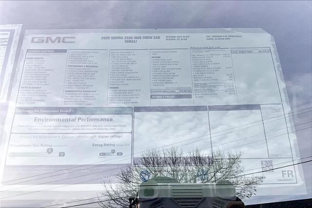 2026 GMC Sierra 2500 HD Denali