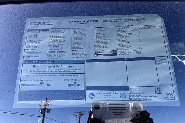 2026 GMC Sierra 2500 HD Denali Ultimate