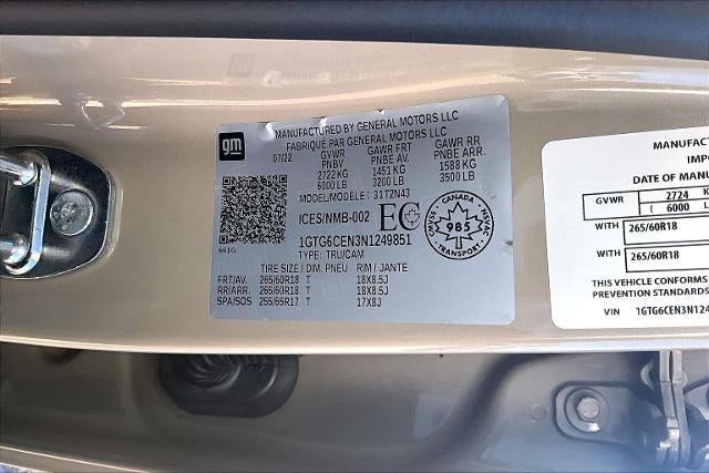 2022 GMC Canyon Elevation