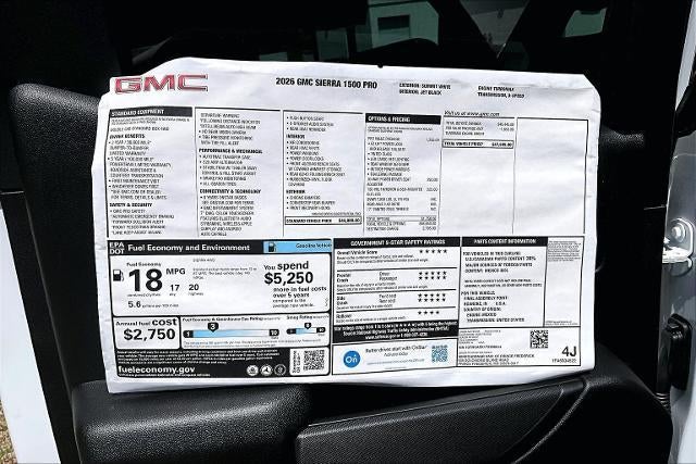 2026 GMC Sierra 1500 Pro