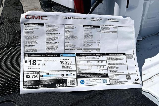 2026 GMC Sierra 1500 Pro