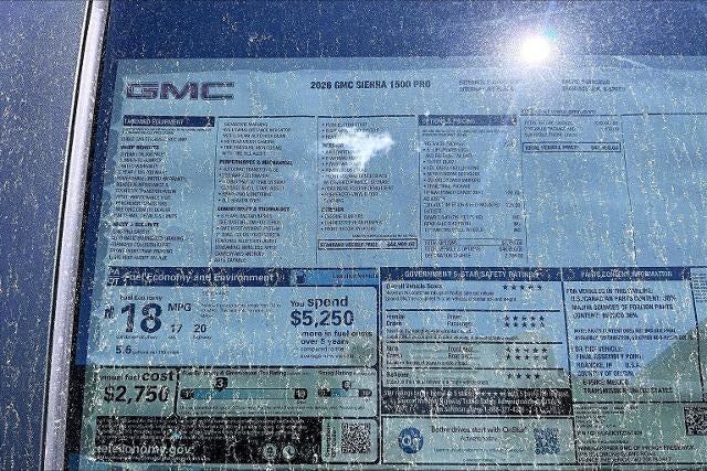2026 GMC Sierra 1500 Pro
