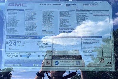 2026 GMC Sierra 1500 Denali
