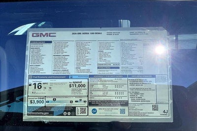 2026 GMC Sierra 1500 Denali