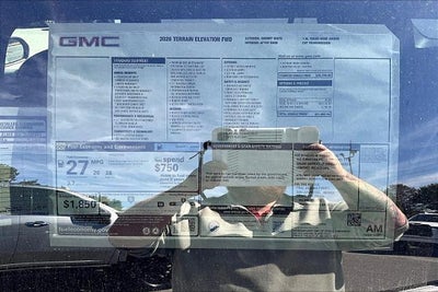 2026 GMC Terrain Elevation