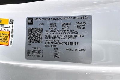 2026 GMC Sierra 1500 Pro