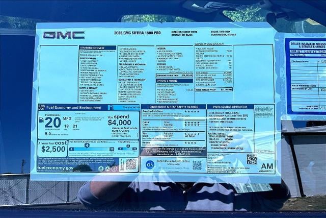 2026 GMC Sierra 1500 Pro