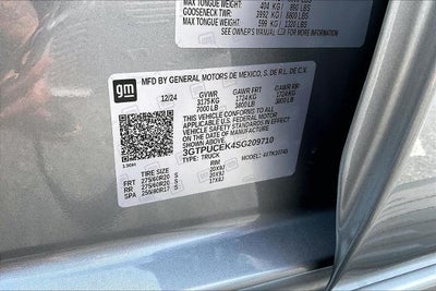 2025 GMC Sierra 1500 Elevation