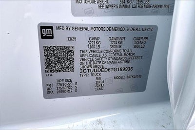 2026 GMC Sierra 1500 SLT