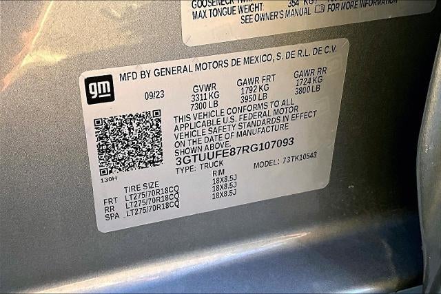 2024 GMC Sierra 1500 AT4X