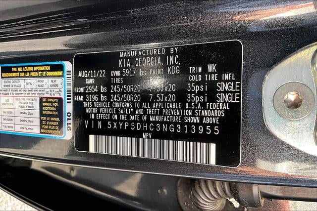 2022 Kia Telluride SX