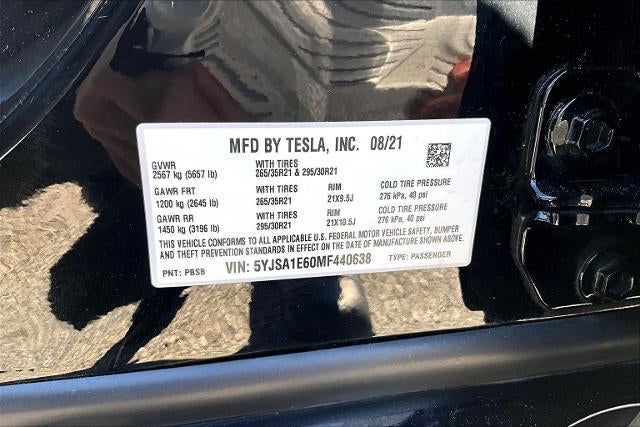 2021 Tesla Model S Plaid